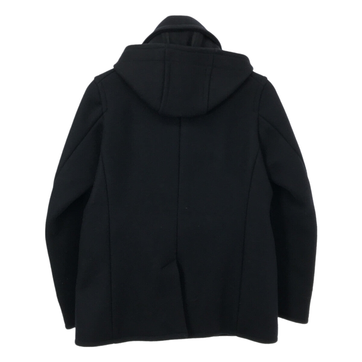 ORCIVAL / Orchival | Wool Melton 2WAY Hooded Half Coat | 16 | Navy | Women's