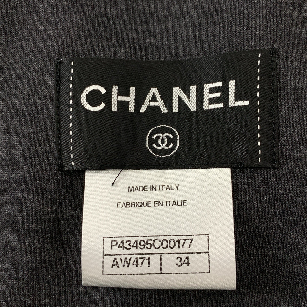 CHANEL / 샤넬 | 코코마크 가죽 더블 라이더스 재킷 | 34 | 여성