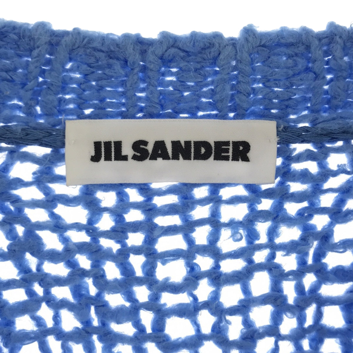 吉爾桑達 | 2021春夏 |亞麻針織套頭衫 | 46 |藍色 |男士