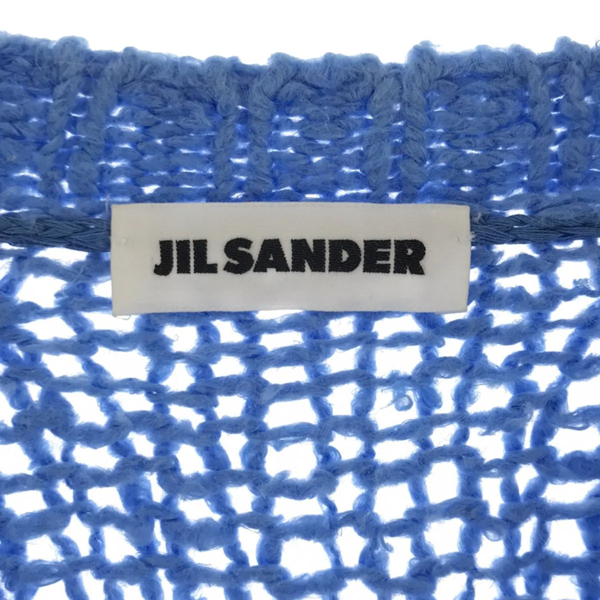 吉爾桑達 | 2021春夏 |亞麻針織套頭衫 | 46 |藍色 |男士