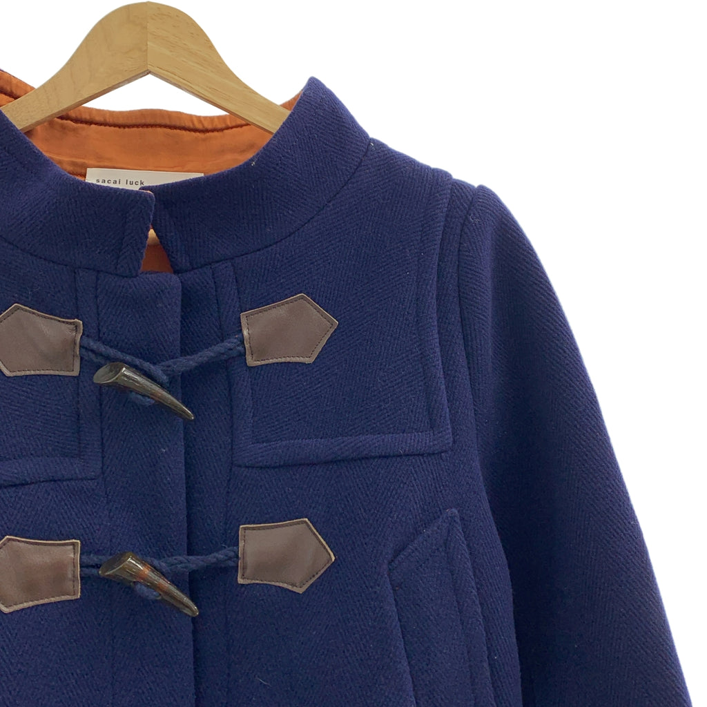 sacai luck | 羊毛立領粗呢大衣 | 2 |