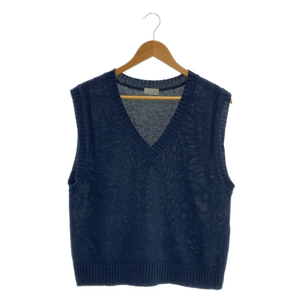 MARGARET HOWELL / 마가렛 하웰 | LINEN COTTON SILK SLIPOVER 니트 베스트 | 2 |