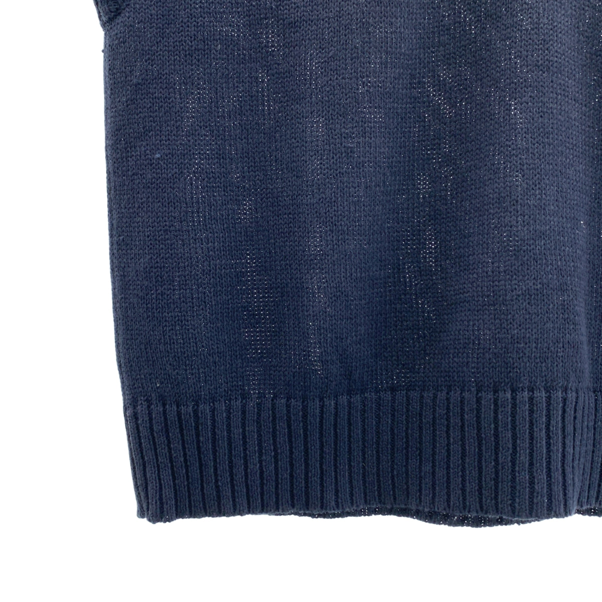 MARGARET HOWELL / マーガレットハウエル | LINEN COTTON SILK SLIPOVER ニット ベスト | 2 | レディース