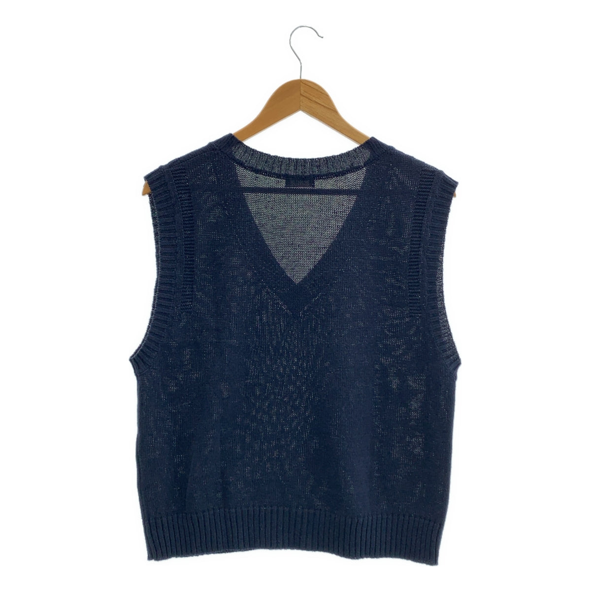 MARGARET HOWELL / マーガレットハウエル | LINEN COTTON SILK SLIPOVER ニット ベスト | 2 | レディース