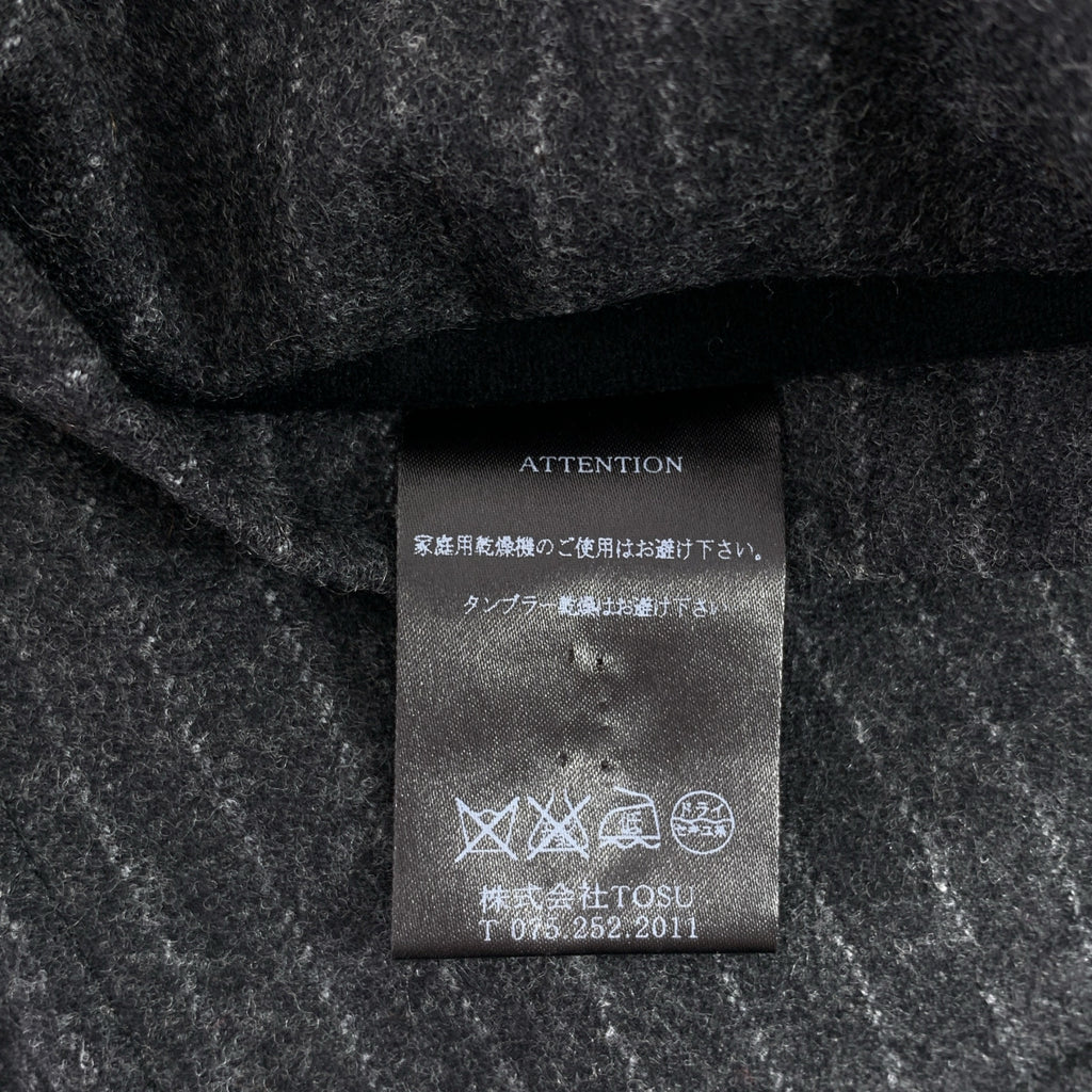 RAINMAKER / 레인 메이커 | 2Way 울 스트라이프 프린지 스톨 베스트 |