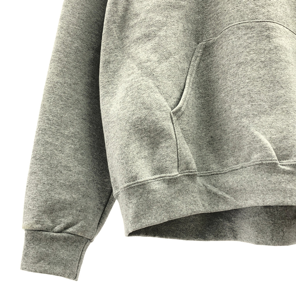 【成色極佳】SEE SEE / CC | 純棉印花連帽衫 | XL | 灰色 | 男款