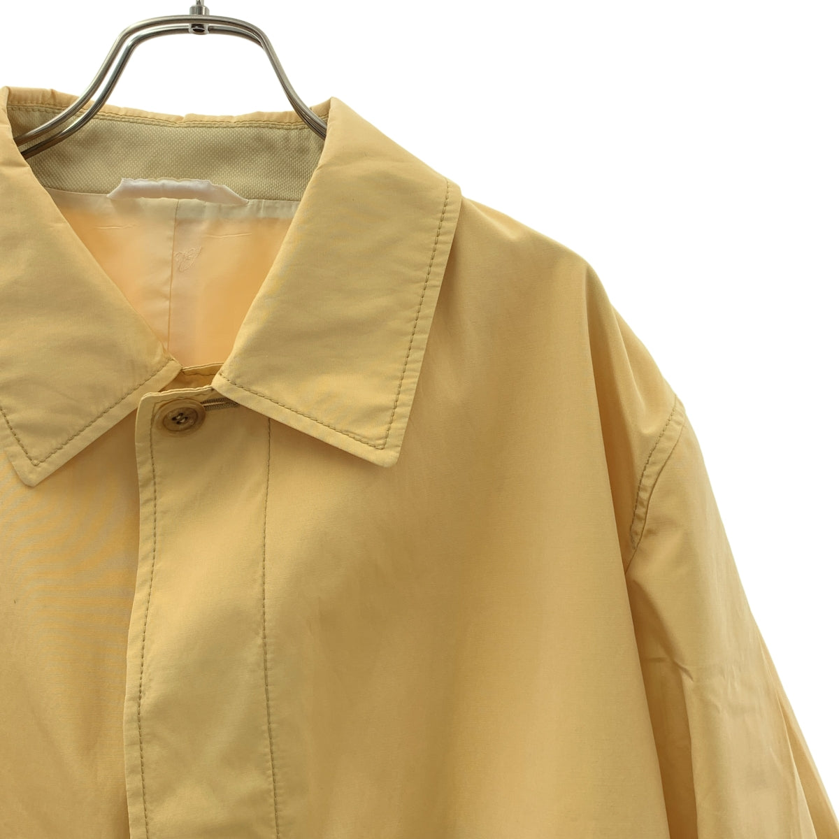 Brioni / ブリオーニ | シルク コットン ステンカラーコート | XL | メンズ