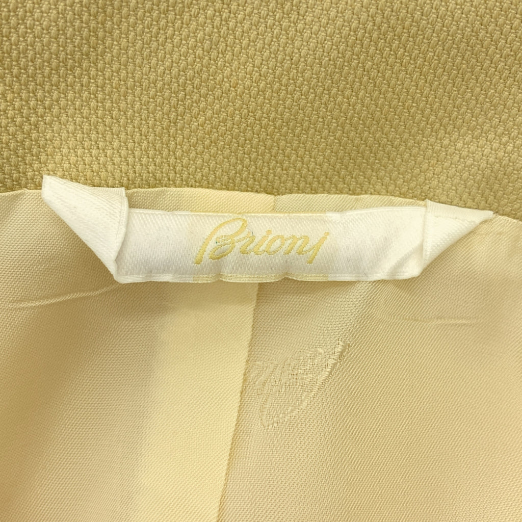 Brioni / ブリオーニ | シルク コットン ステンカラーコート | XL | メンズ