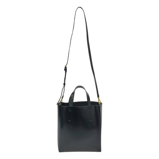 MARNI / 瑪尼 | MUSEO BAG SMALL Museo 小型雙向皮革手提包 |