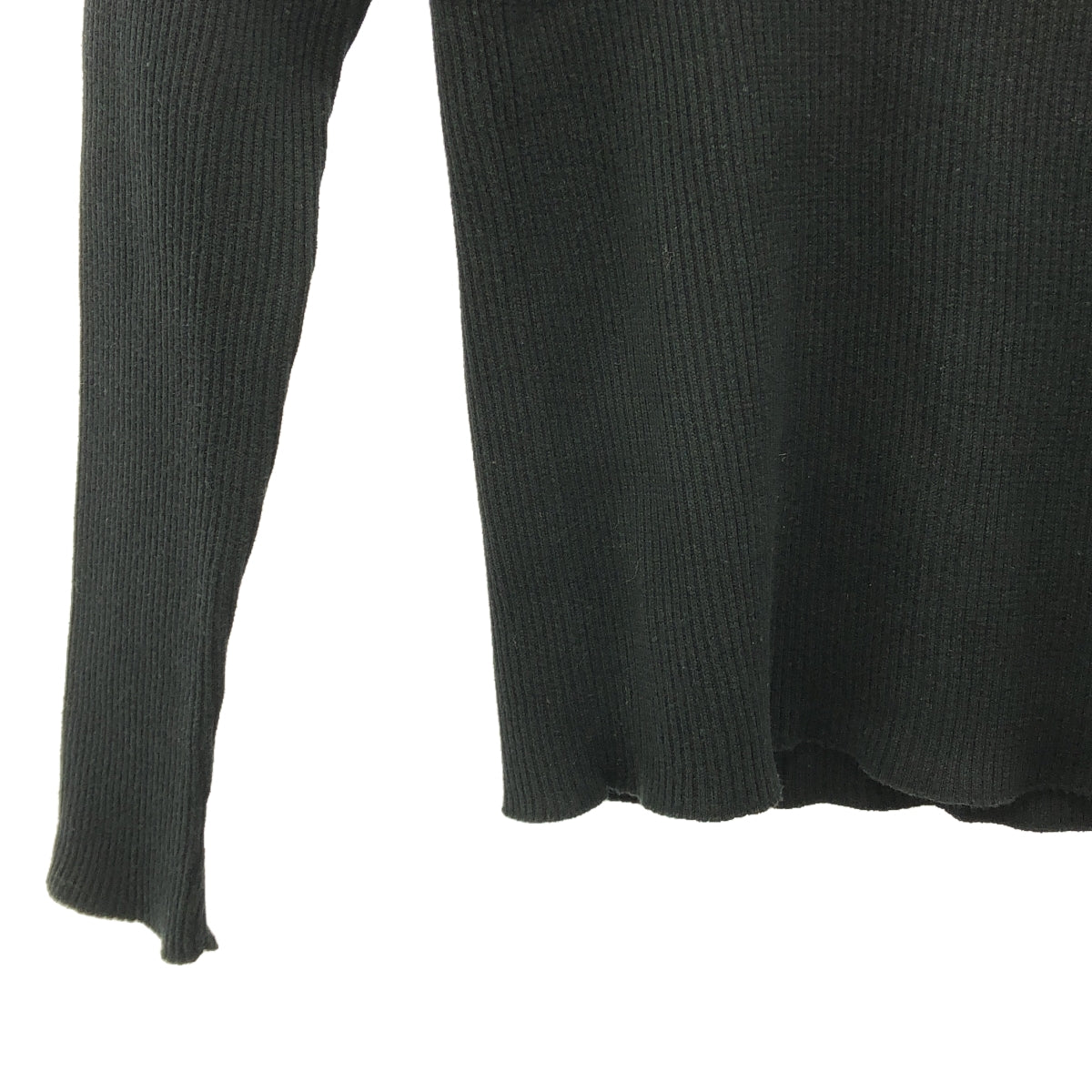 UNITED TOKYO | Shoulder Sleeve Knit | 0 | Black | Women's