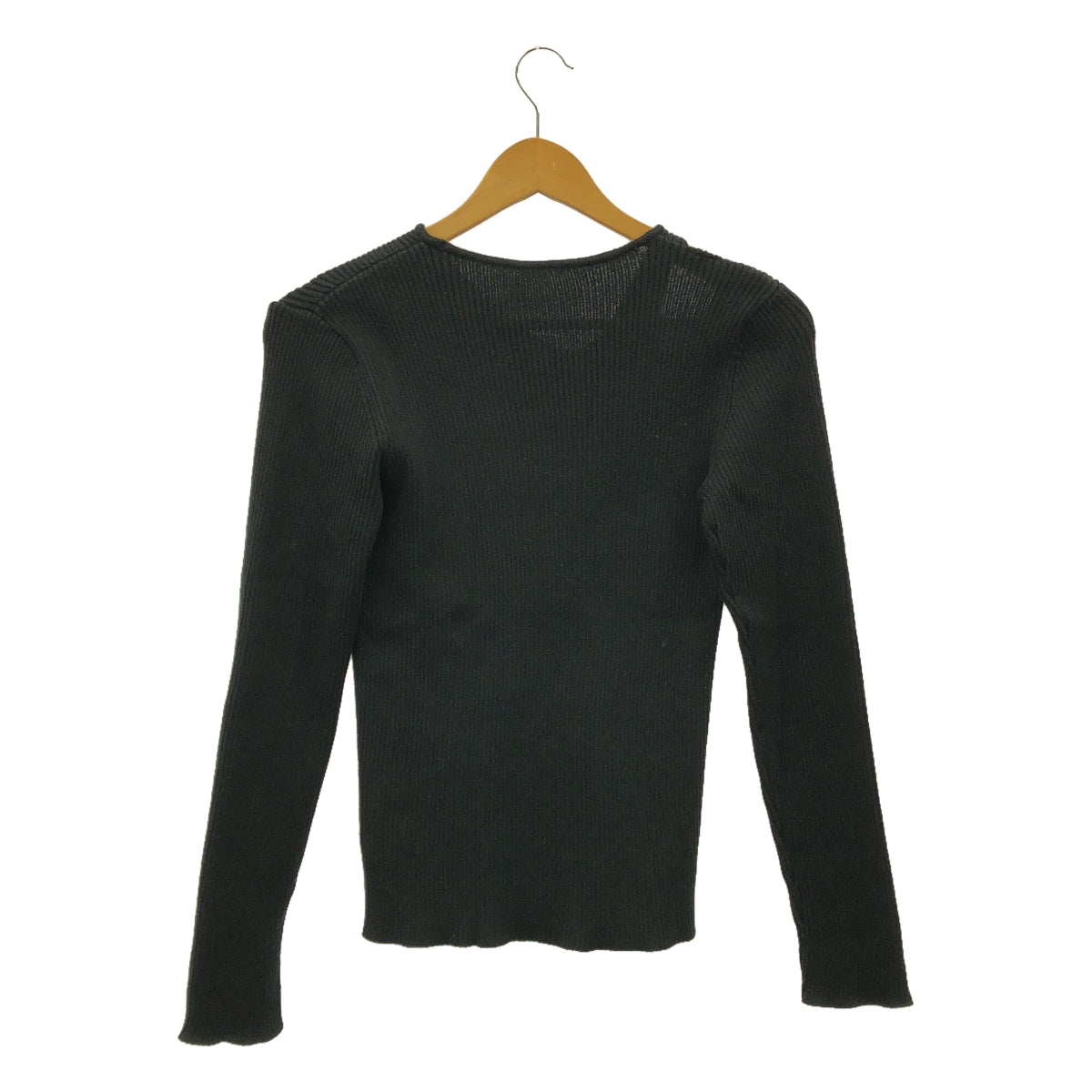 UNITED TOKYO | Shoulder Sleeve Knit | 0 | Black | Women's