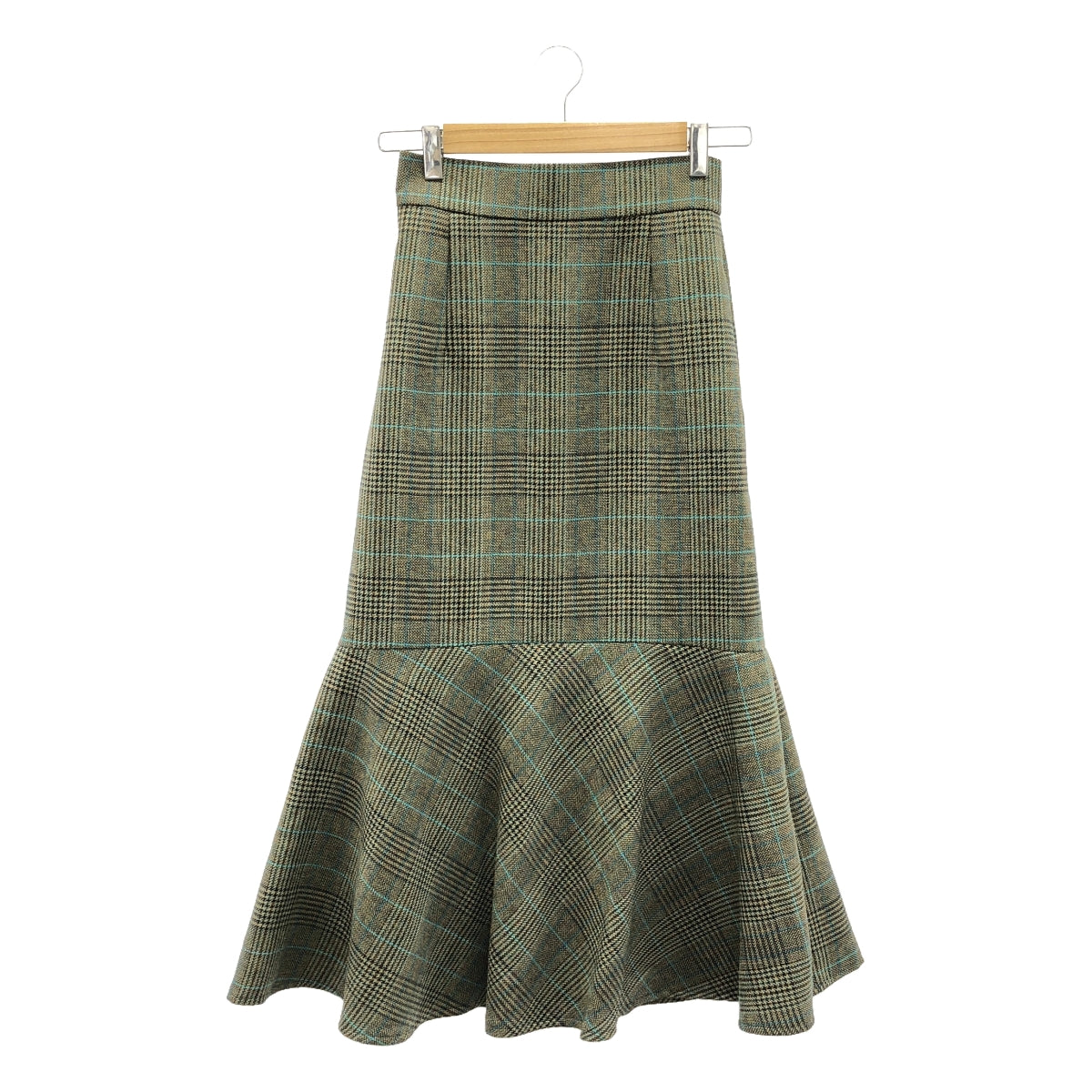 UNITED ARROWS / ユナイテッドアローズ | Check Mermaid Skirt / チェックマーメイドスカート / 裏地付き | 34 | レディース