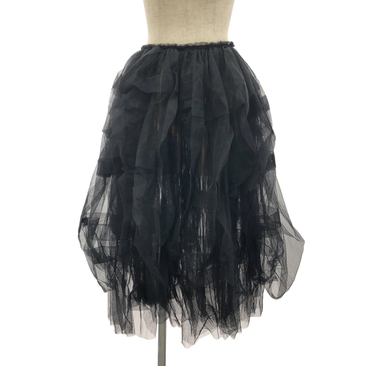 COMME des GARCONS / コムデギャルソン | 2015AW | チュール ギャザー ボリュームスカート | XS | レディース