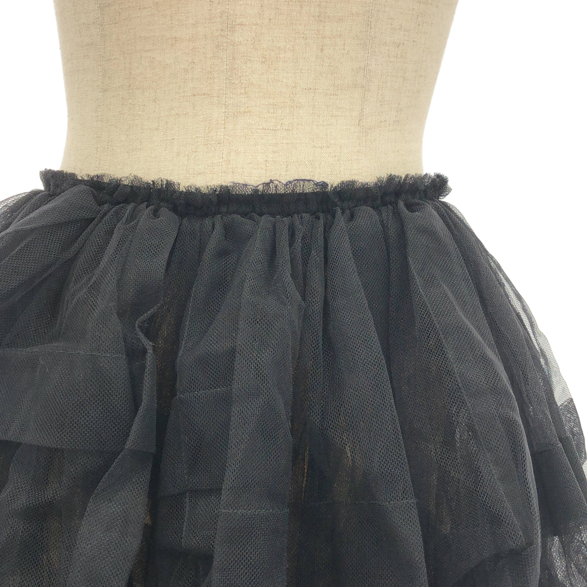 COMME des GARCONS / コムデギャルソン | 2015AW | チュール ギャザー ボリュームスカート | XS | レディース