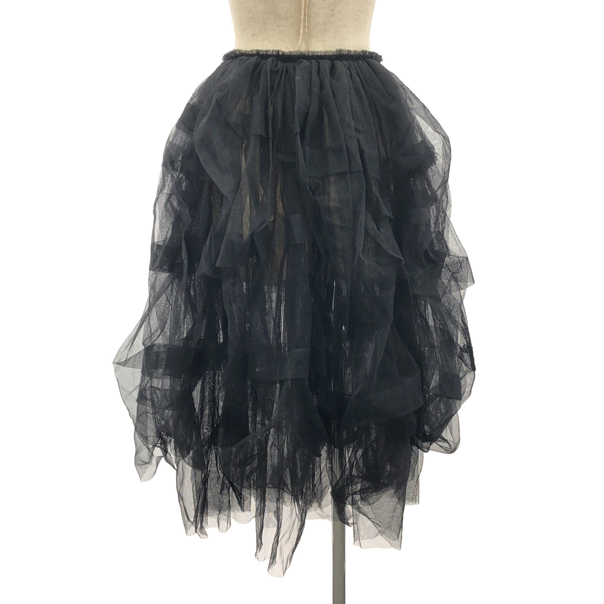 COMME des GARCONS / コムデギャルソン | 2015AW | チュール ギャザー ボリュームスカート | XS | レディース