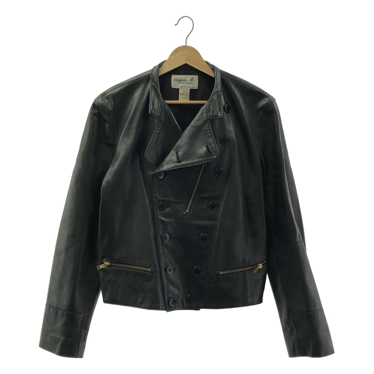 Agnes b. / 아니에스베이 | SPECIAL / 가죽 나폴레옹 재킷 라이더스 | 2 |