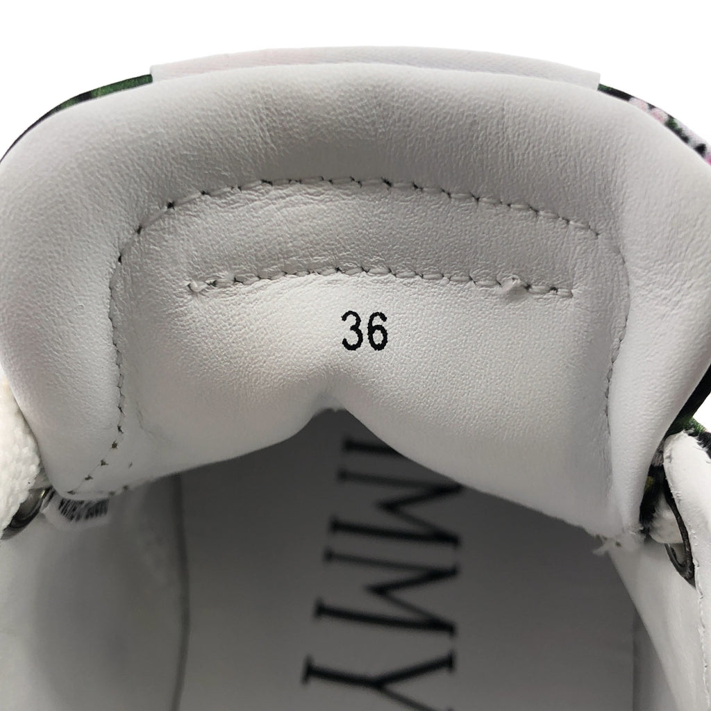 JIMMY CHOO / ジミーチュウ | HAWAII フラワー柄 ローカットスニーカー | 36 | レディース