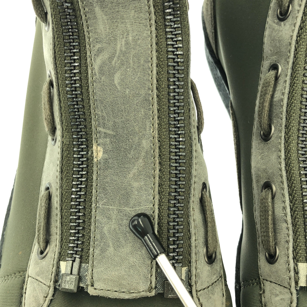 Y-3 / 와이슬리 | pro zip 레이스 업 하이 컷 운동화 | 24.5 |