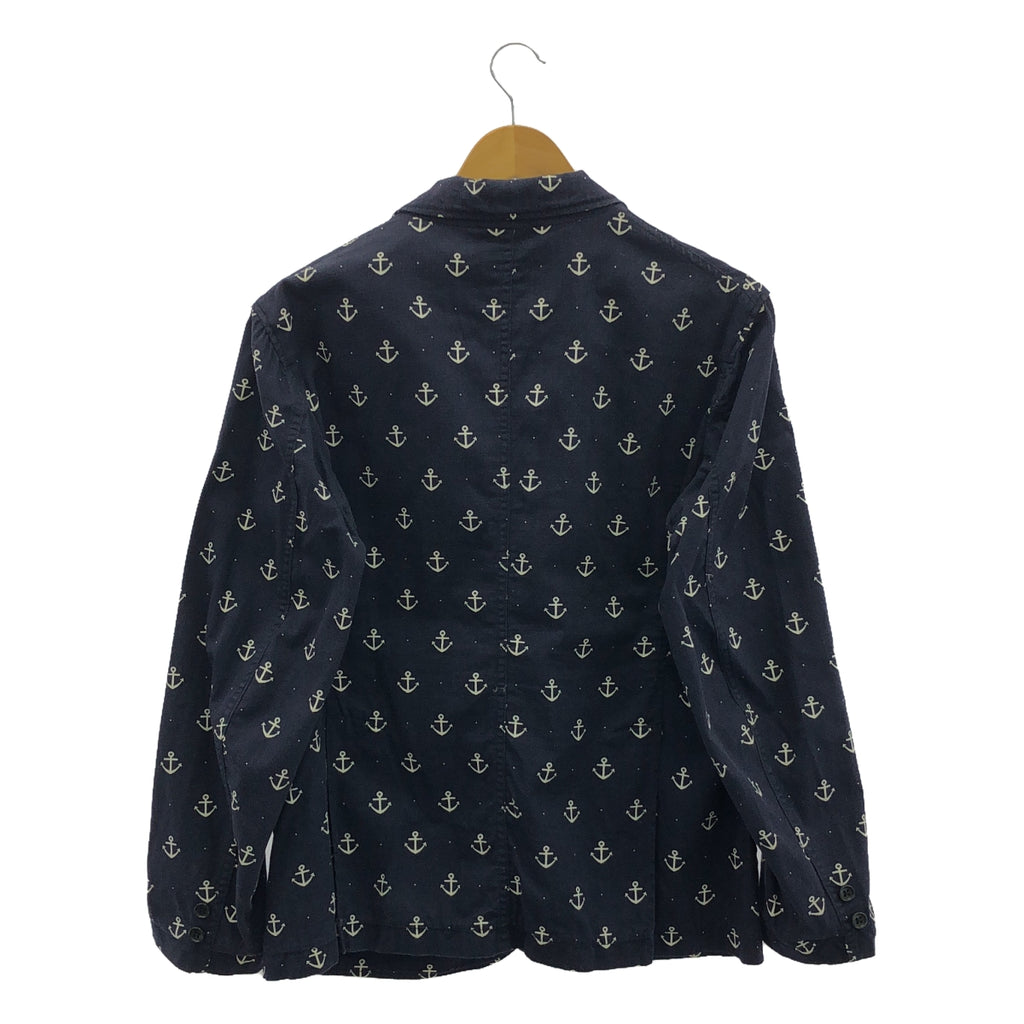 Engineered Garments / エンジニアドガーメンツ | Baker Jacket 総柄 ジャケット | S | ネイビー/ホワイト | メンズ
