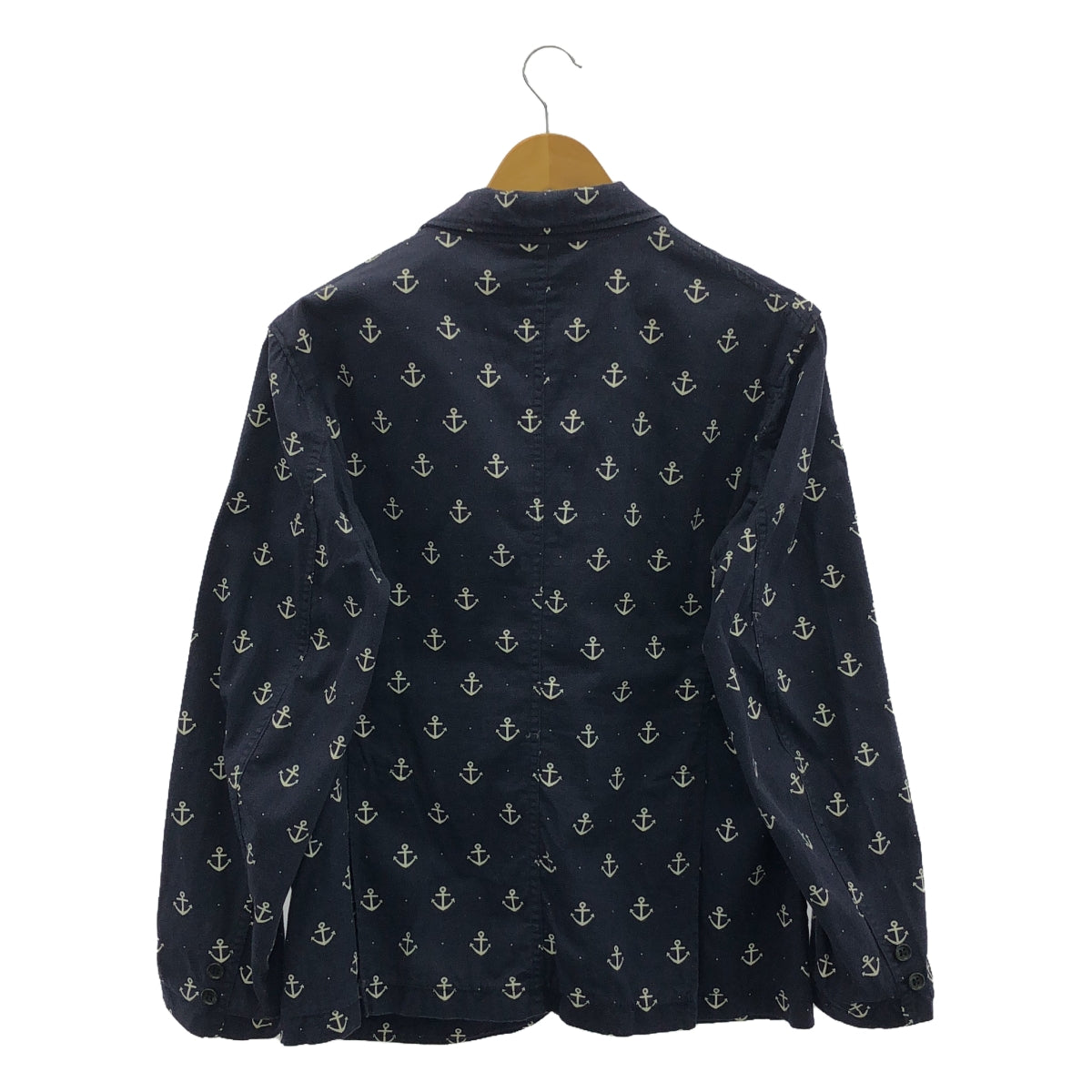 Engineered Garments / エンジニアドガーメンツ | Baker Jacket 総柄 ジャケット | S | ネイビー/ホワイト | メンズ