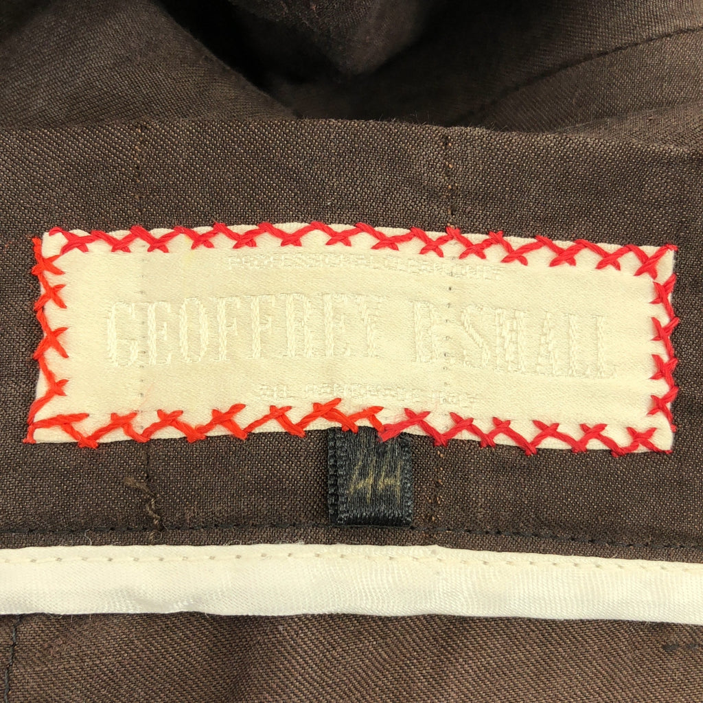 GEOFFREY B.SMALL / ジェフリーBスモール | wide trousers / ワイド トラウザーズ パンツ | 44 | メンズ