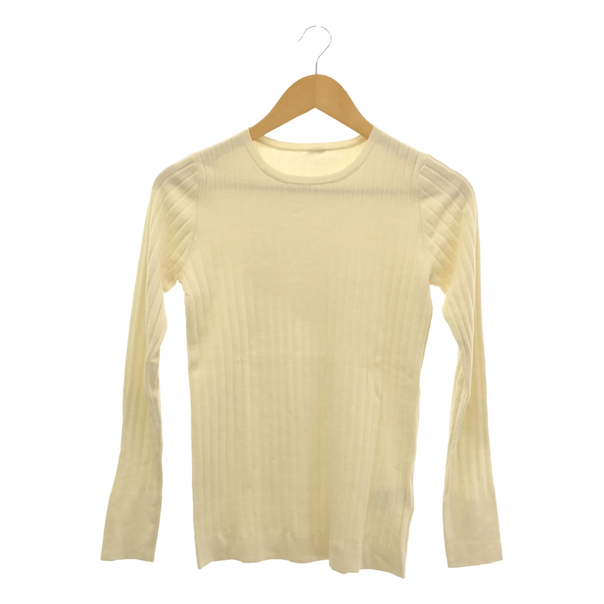 Deuxieme Classe | Cotton cashmere wide rib pullover knit | F | Women's