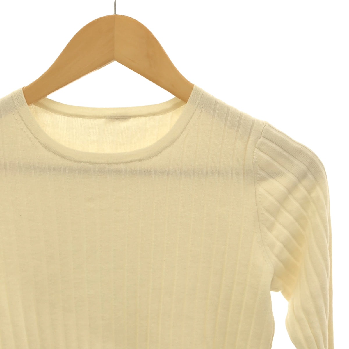 Deuxieme Classe | Cotton cashmere wide rib pullover knit | F | Women's