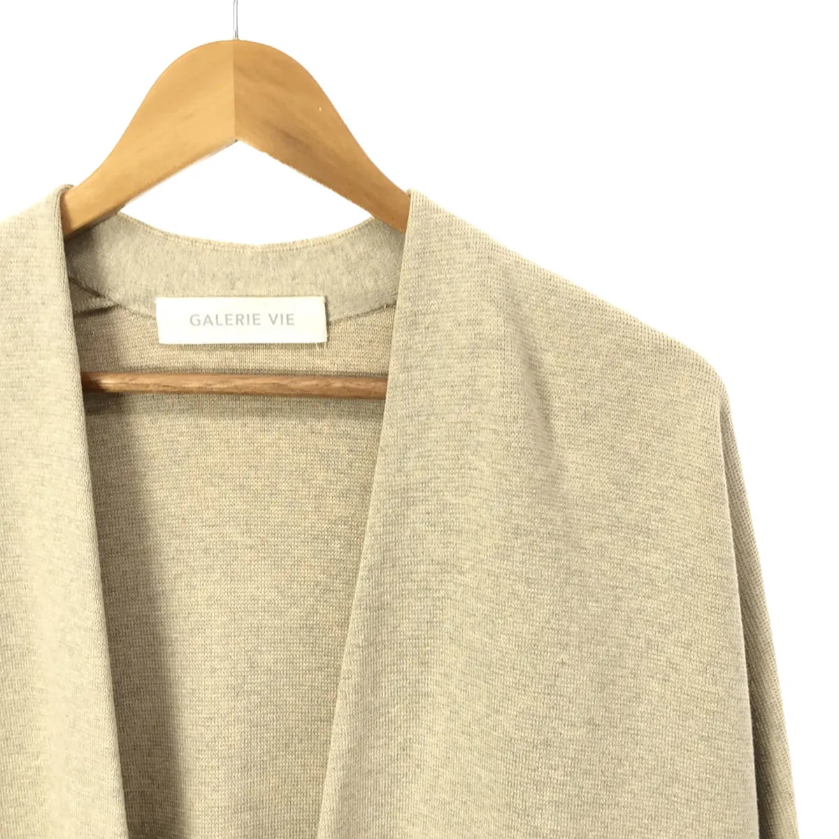 GALERIE VIE / ギャルリーヴィー | コットンシルク ノーカラーコート