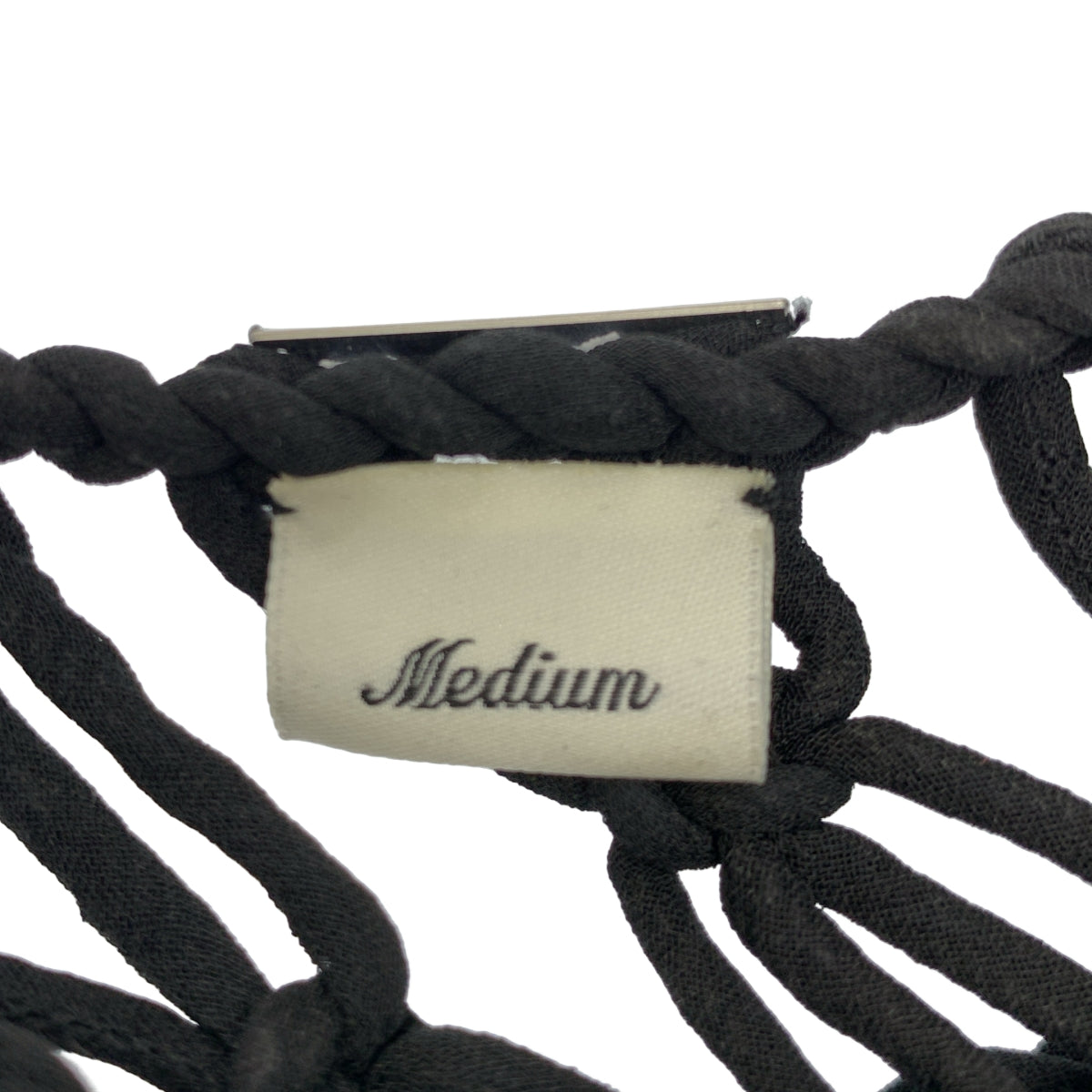 DRIES VAN NOTEN / 드리스 반 노텐 | 뜨개질 포함 프린지 로고 플레이트 베스트 풀오버 | M | 여성