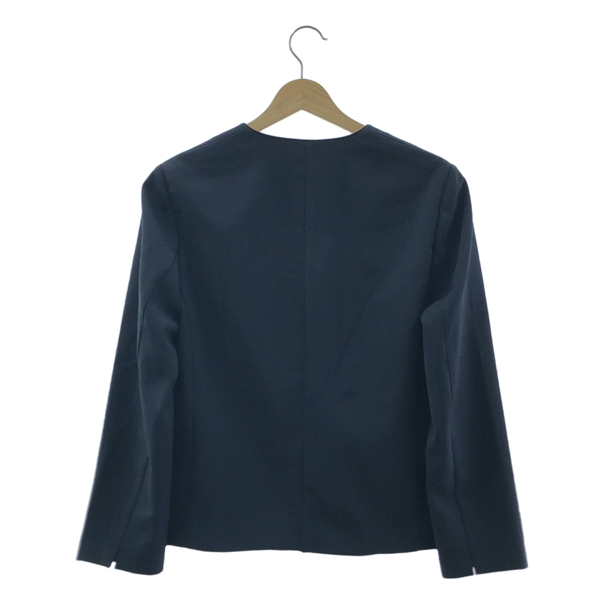 Liesse | 雙色無領外套 | 海軍藍/黑色 | 女款