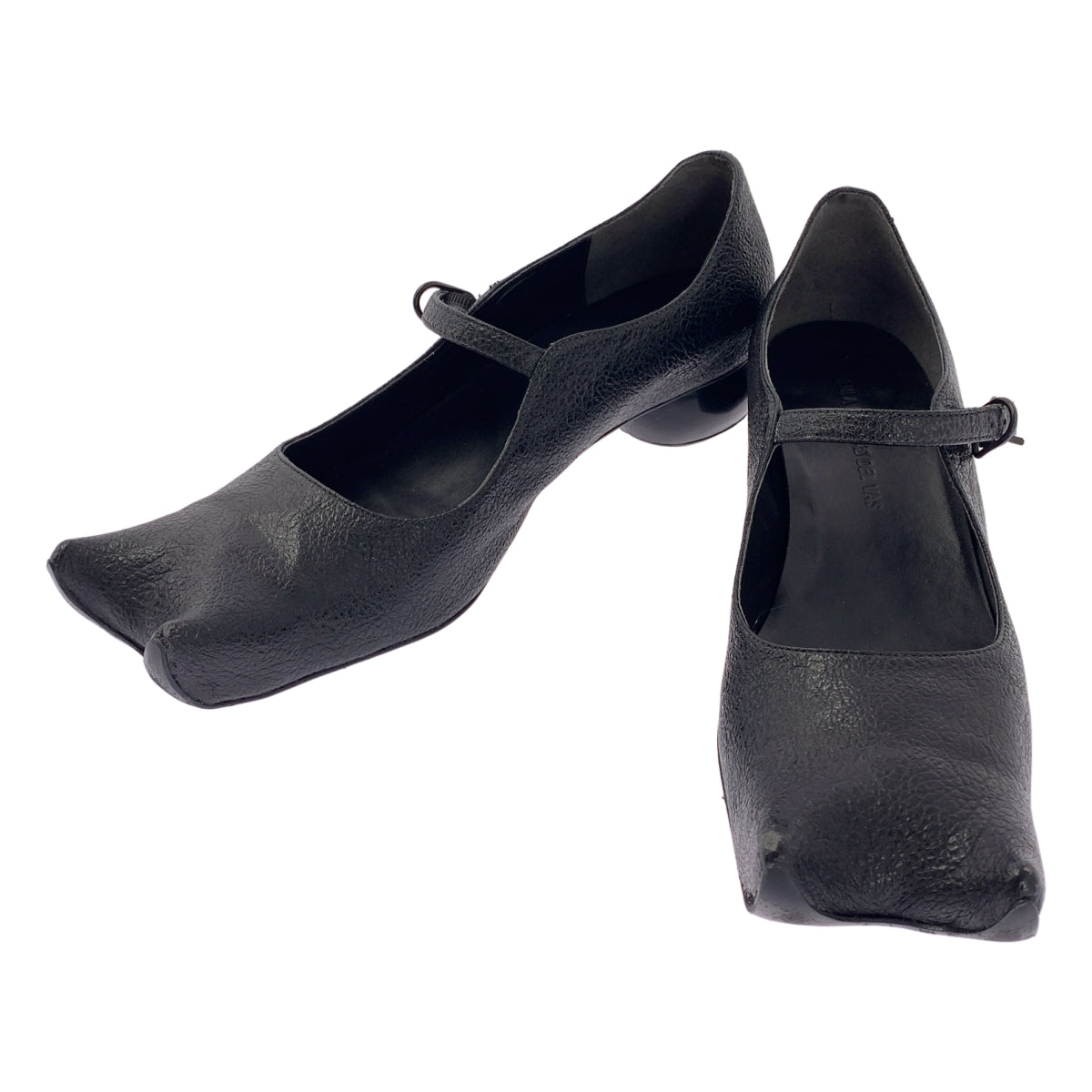 Paula Canovas Del Vas / 파울라 카노바스 델 바스 | 가죽 메리제인 스트랩 플랫 슈즈 | 38 |