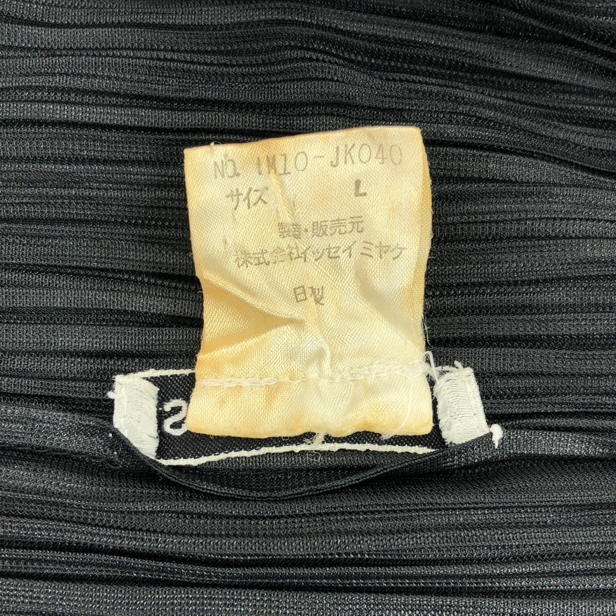 ISSEY MIYAKE / イッセイミヤケ | プリーツ プルオーバー | L | ブラック | レディース