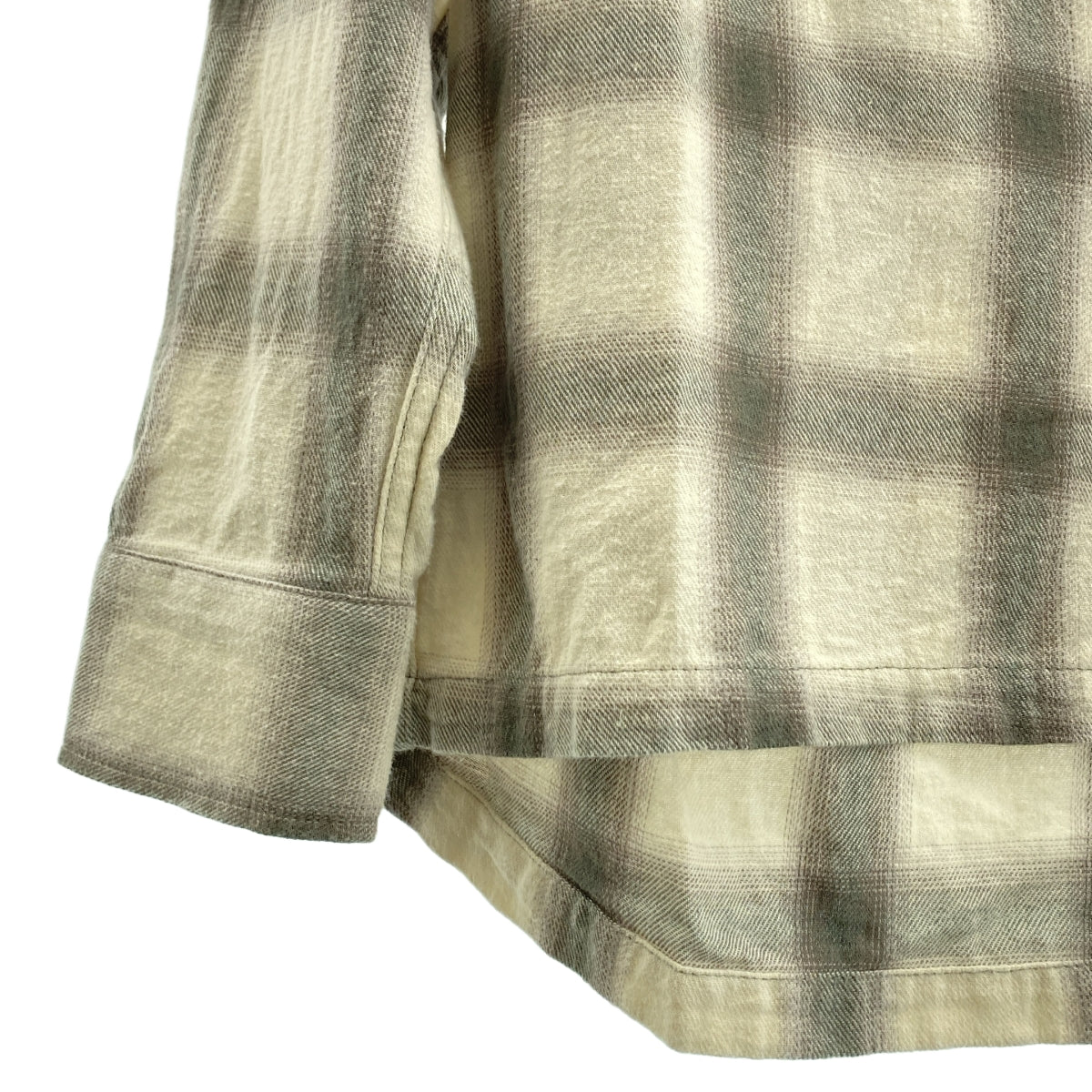 復古 / 復古服飾 | BIG MIKE / 漸層色格紋襯衫 | L 碼 | 男款