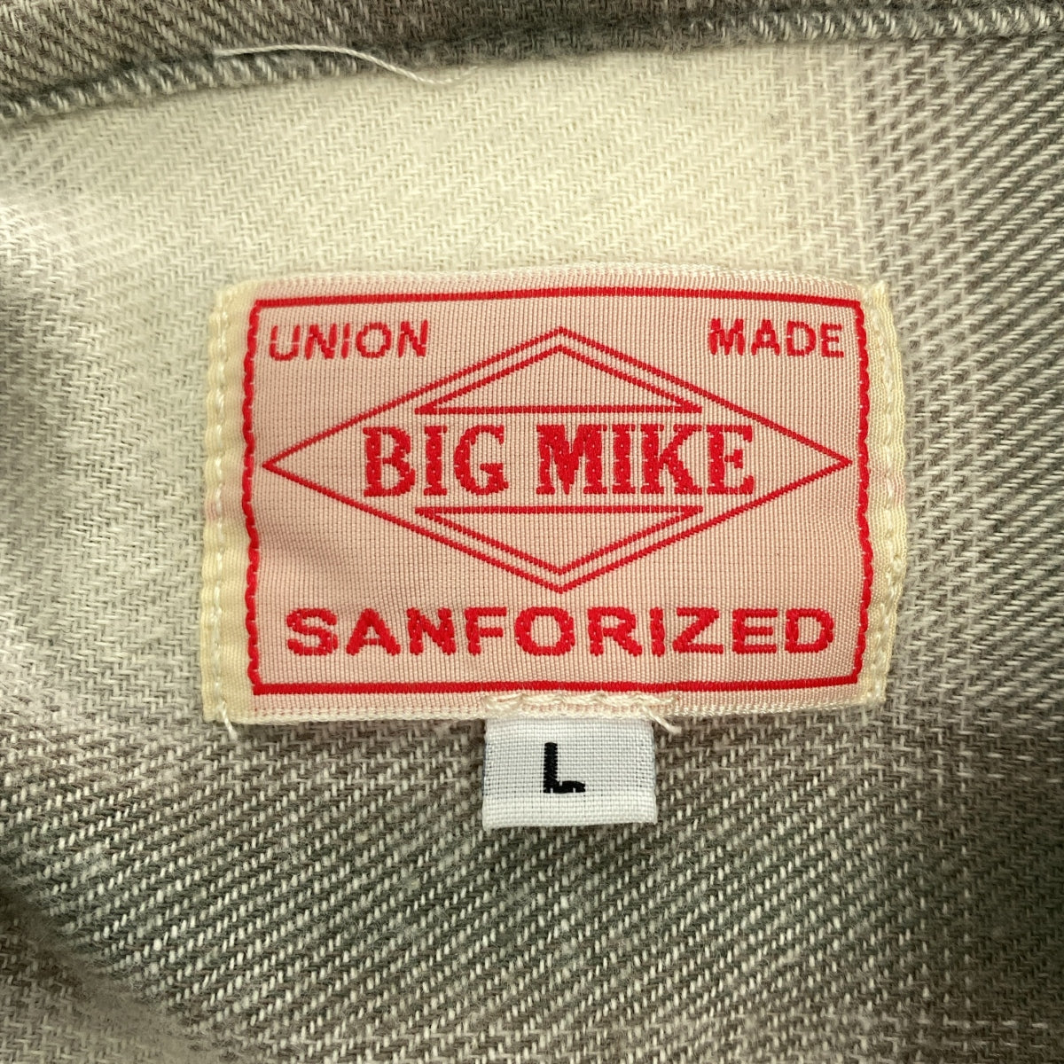 復古 / 復古服飾 | BIG MIKE / 漸層色格紋襯衫 | L 碼 | 男款