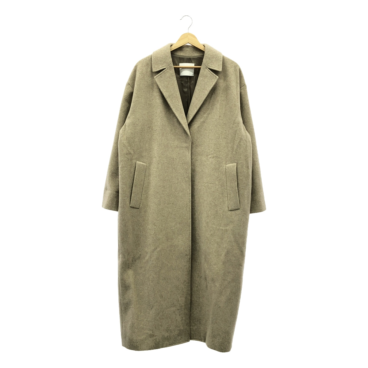 AP STUDIO | 2022AW | Wool overcoat / Fully lined | 38 | Beige | Women's