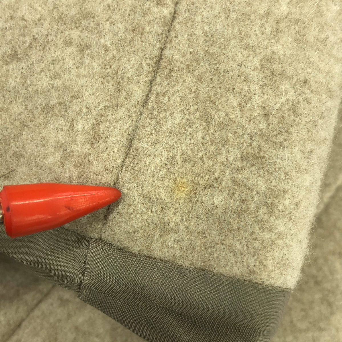 AP STUDIO / エーピーストゥディオ | 2022AW | ウールオーバーコート / 総裏地 | 38 | ベージュ | レディース