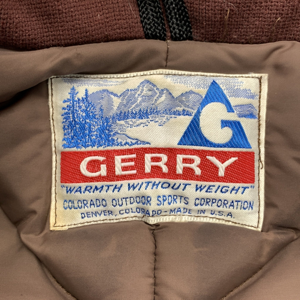 VINTAGE / 빈티지 헌 옷 | 1980s | GERRY / 지퍼 다운 재킷 |