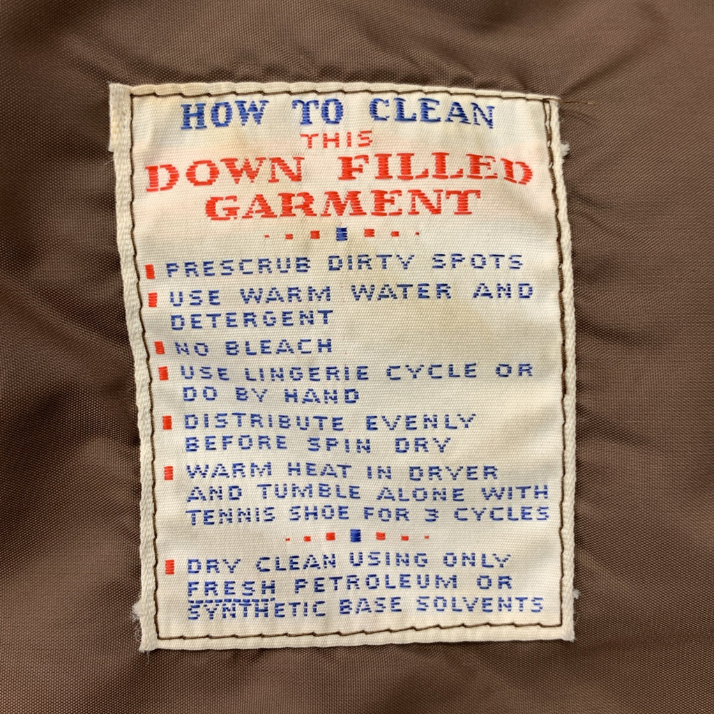 VINTAGE / 빈티지 헌 옷 | 1980s | GERRY / 지퍼 다운 재킷 |