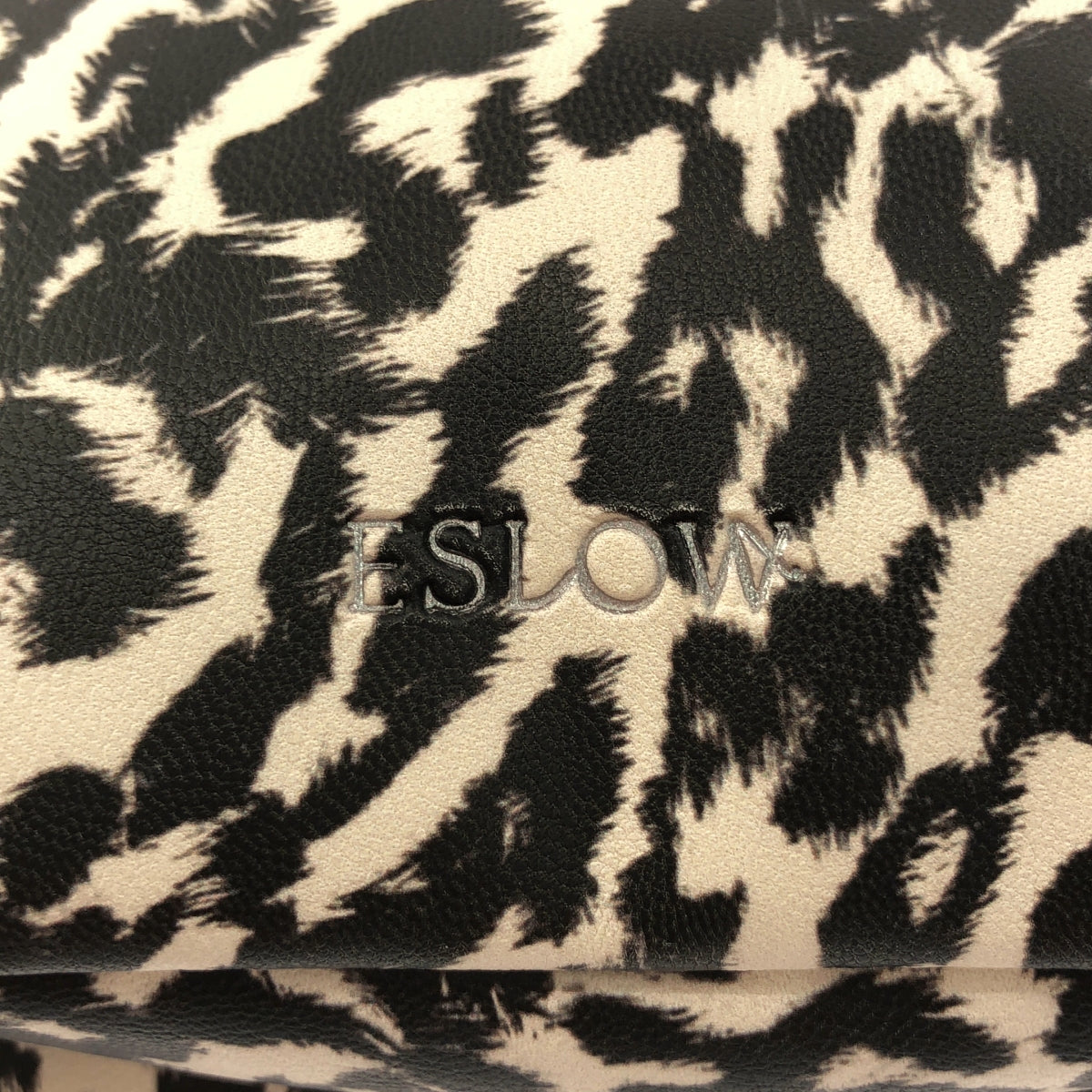 ESLOW | Leopard print drawstring shoulder bag |