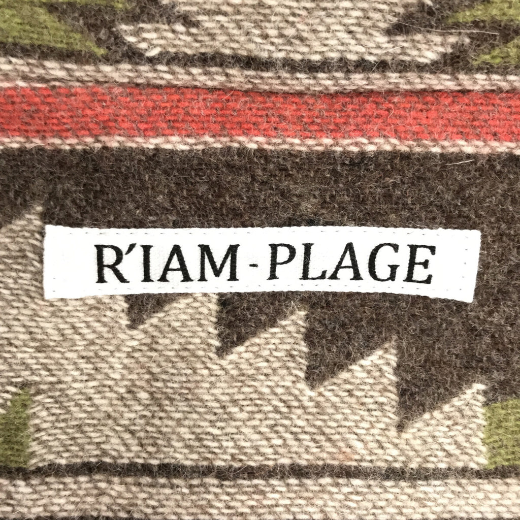 【新品】  Plage / プラージュ | 2020AW | R’IAM ナバホジャガード ジャケット | 36 | ベージュ | レディース