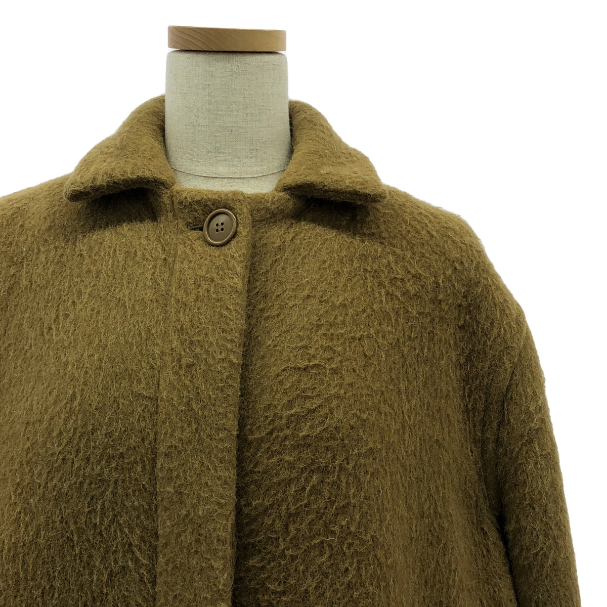 CELINE | Phoebe Alpaca Blend Long Coat | 34 | Camel | Women's