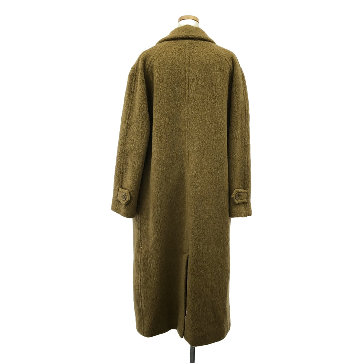 CELINE | Phoebe Alpaca Blend Long Coat | 34 | Camel | Women's