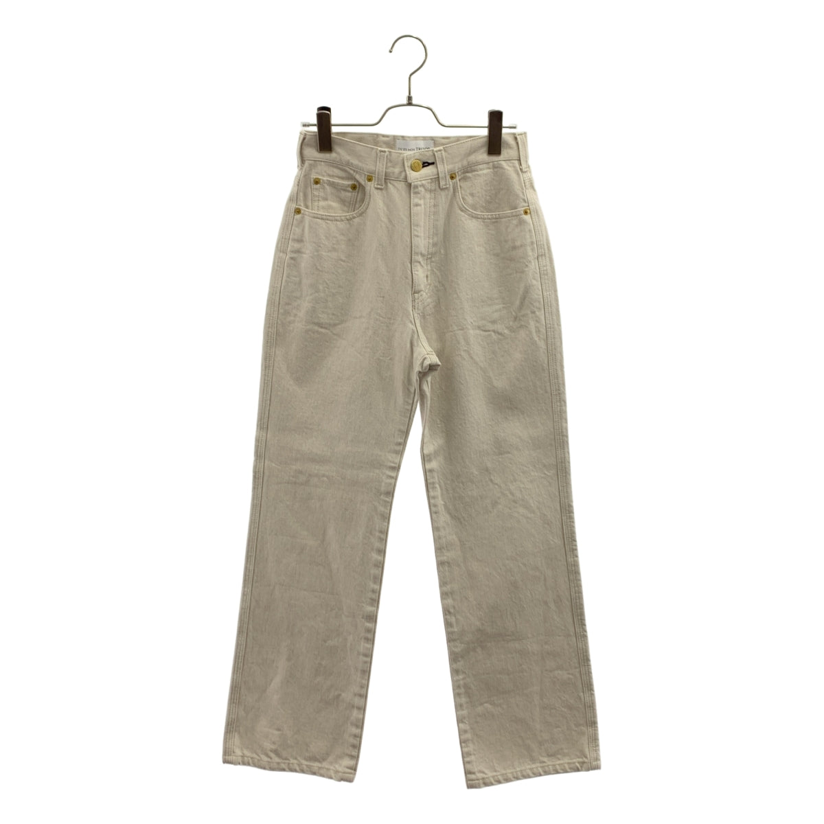 【近全新】Tu es mon TRESOR | 束口包，直筒牛仔褲 | 25碼 | 灰色 | 女款