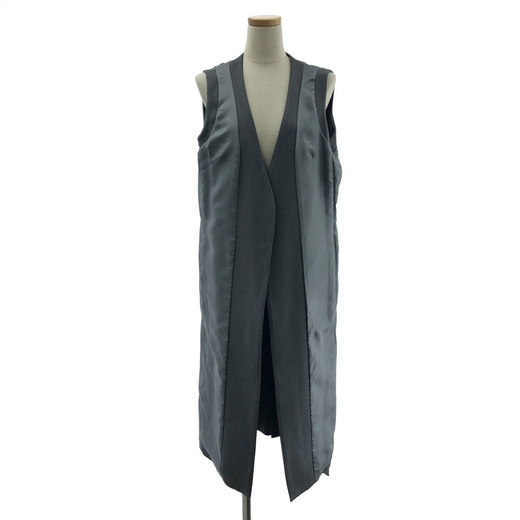 SOEJU | 天鵝絨仿羊毛長背心 / 全襯裡 |