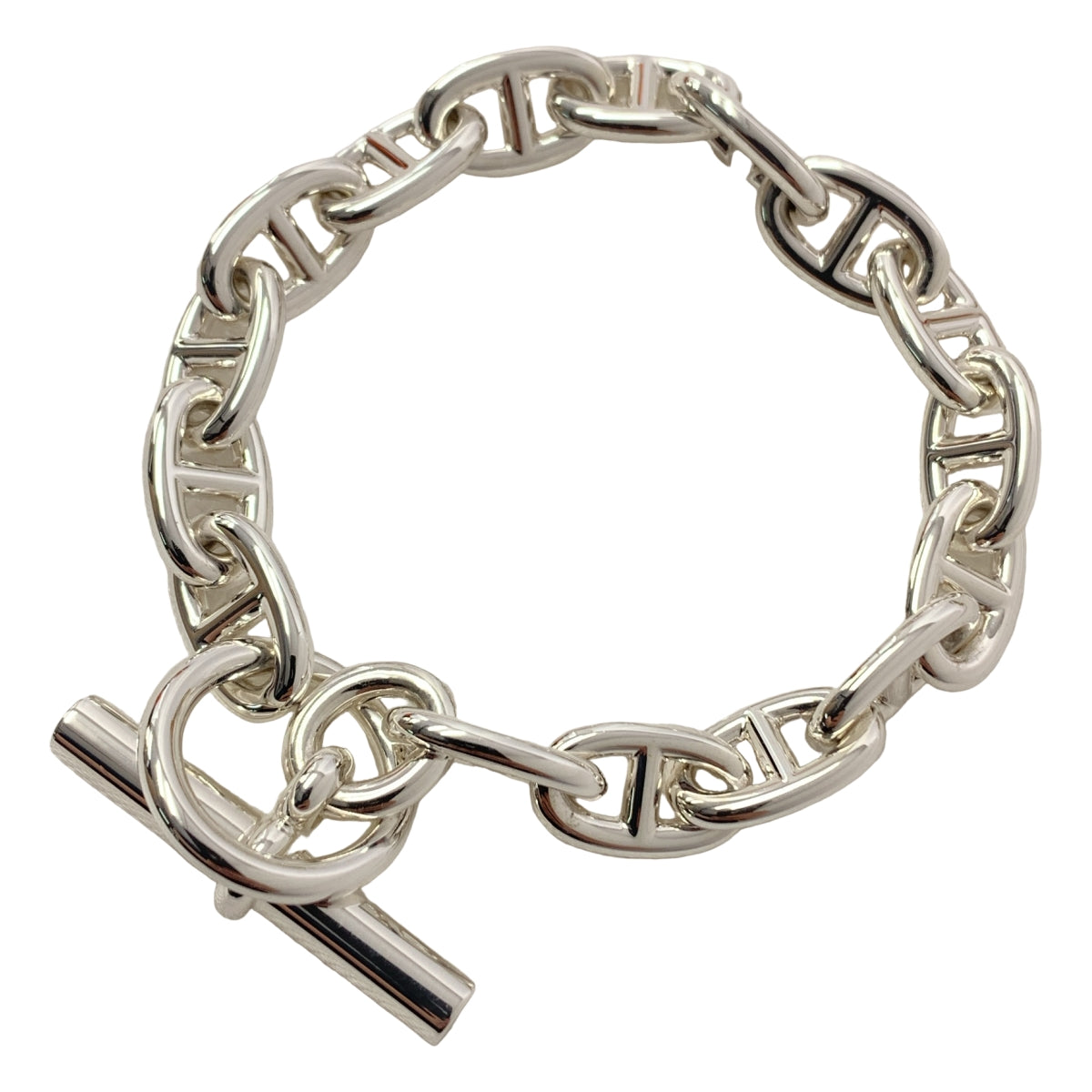 HERMES / 愛馬仕 | Chaine d'Ancre MM SV925 手鍊 16 節 |