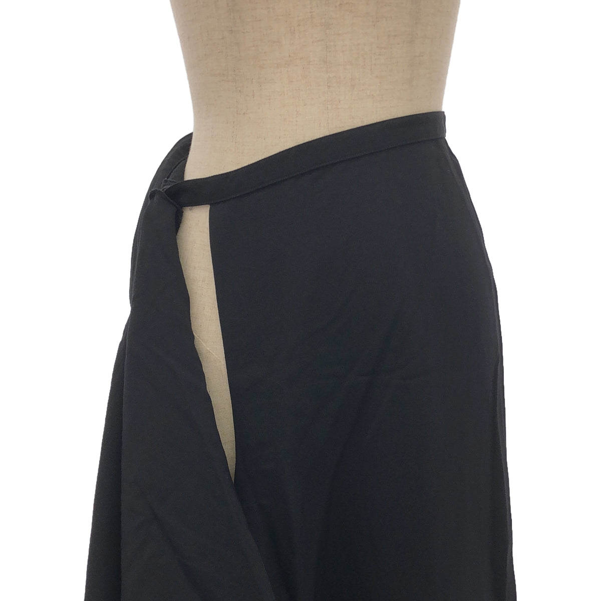 tricot COMME des GARCONS | AD1997 | Wool asymmetrical wrap long skirt | S | Women's