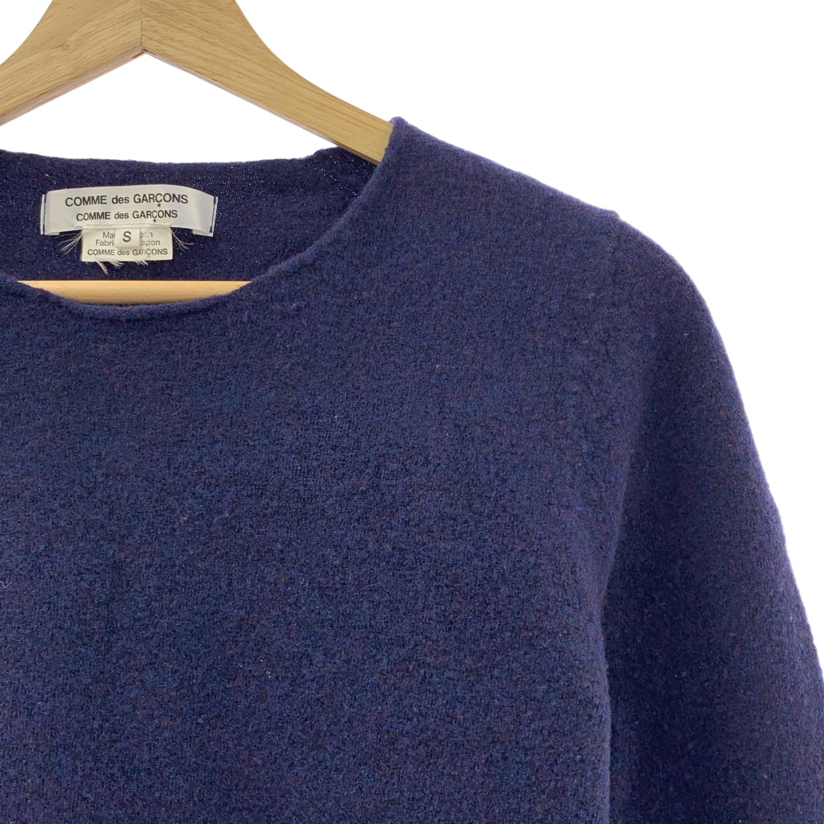 COMME des GARCONS | 2021秋冬系列 | 羊毛圓領毛衣 | S尺寸 | 女款