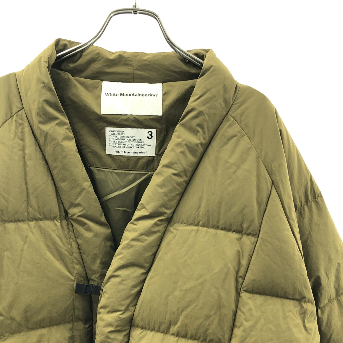 s*a様 White Mountaineering × taion hanten White Mountaineering®︎ Khaki TAION Edition Hanten Down Jacket