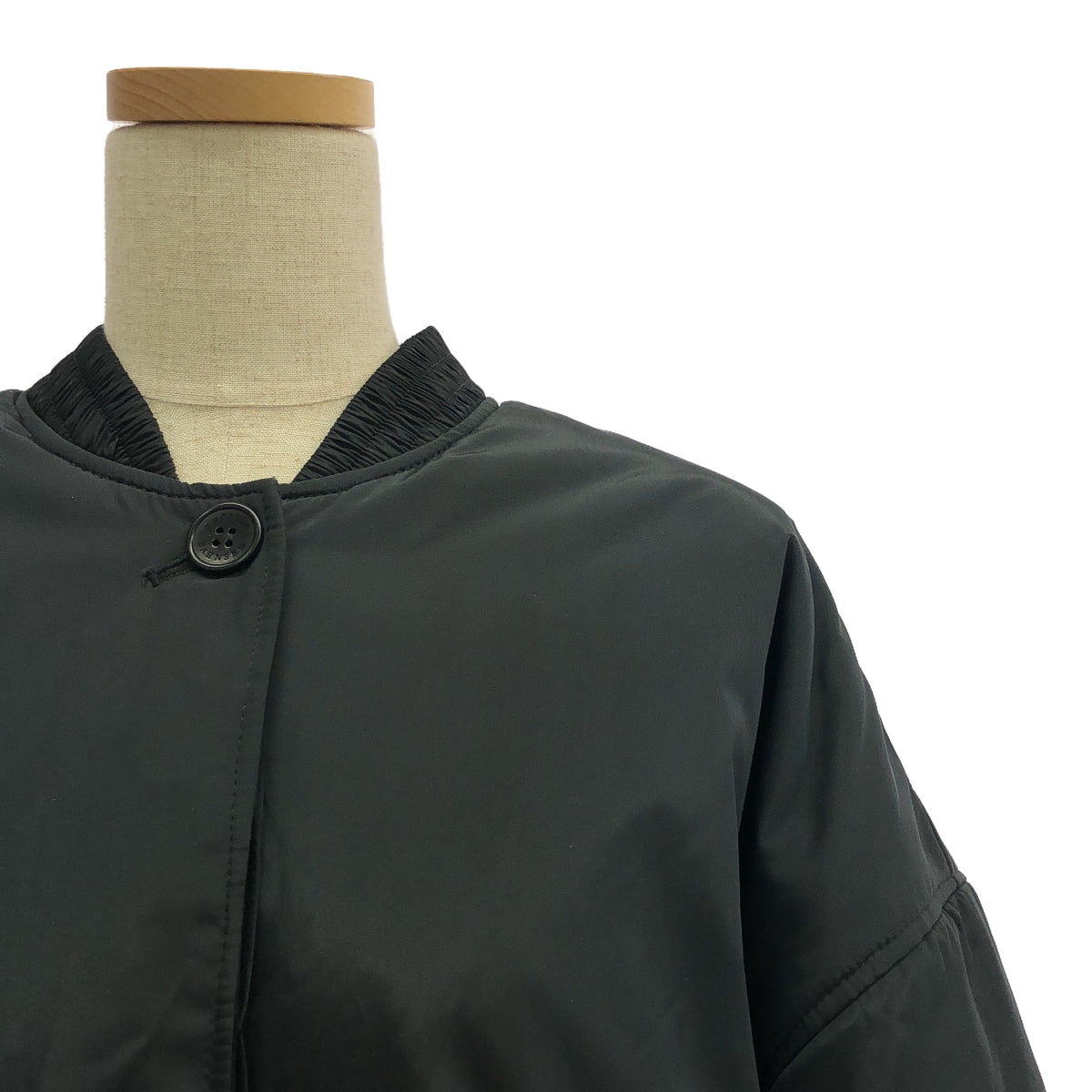 Cecilie Bahnsen / 세실리 밴센 | UBON JACKET 안솜 재킷 | UK10 | 블랙 |
