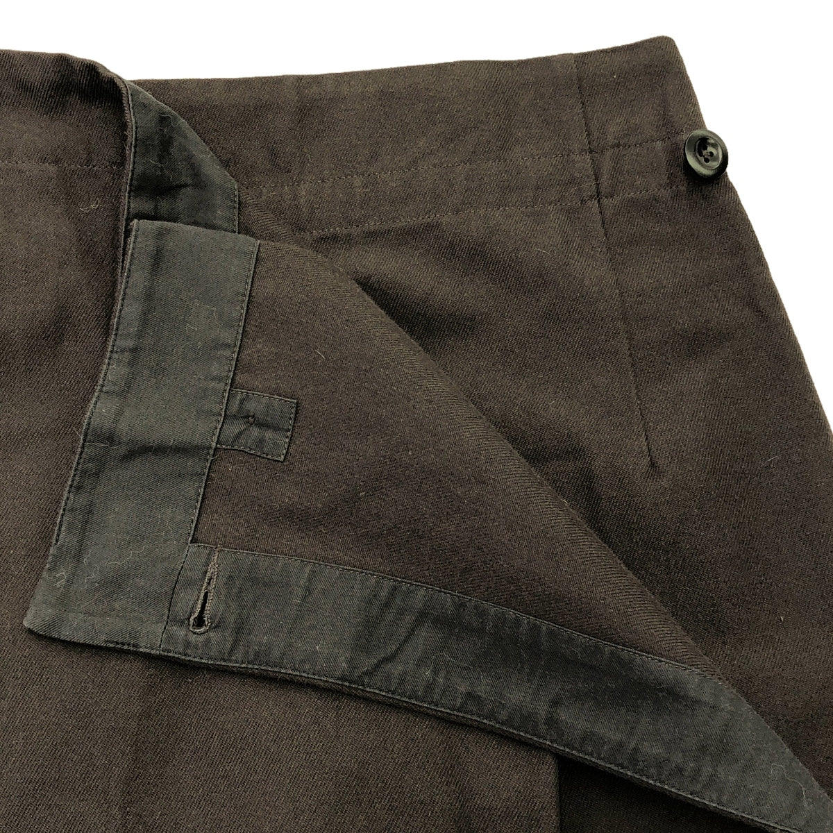MHL. 2022AW WOOL COTTON DRILL ブラウン　サイズⅠ MHL. / エムエイチエルマーガレットハウエル | COTTON WOOL